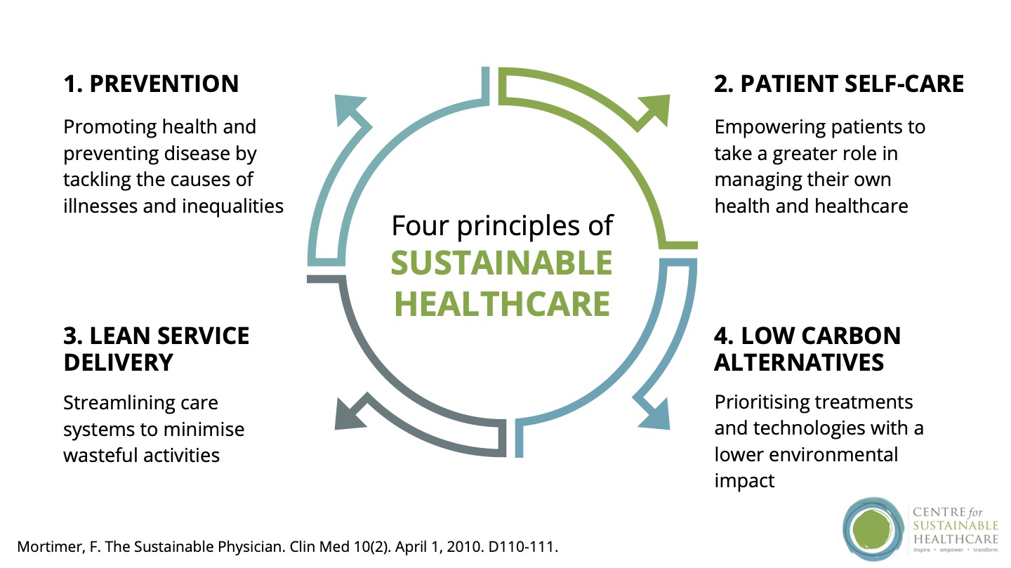 principles of sustainable healthcare